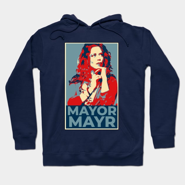 Mayor Mayr Hoodie by Chrissie Mayr